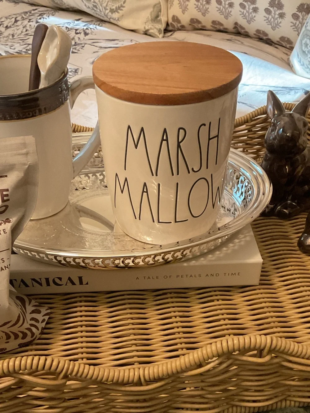 Rae Dunn Marshmallow Canister / Cellar